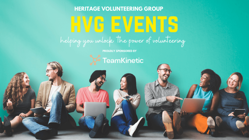 A decorative image for HVG events, sponsored by TeamKinetic.